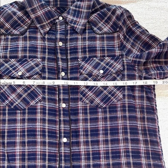 Le Superbe Super Stoned Cowboy Shirt size 4 NWOT - Picture 5 of 8